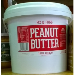 Fix & Fogg Double Trouble Super Crunchy Peanut Butter. 4kg.